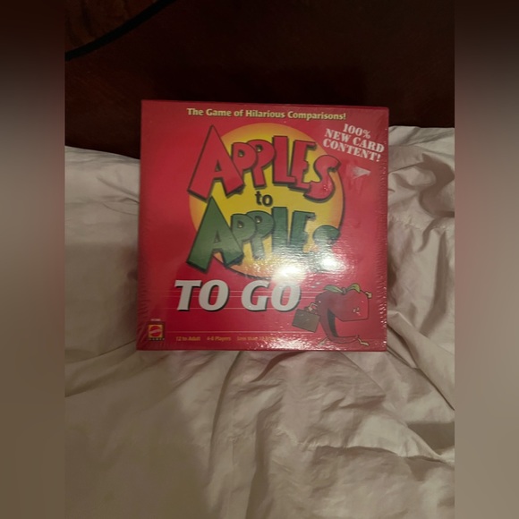 Mattel Toys New Apples To Apples To Go Family Card Board Game Kids
